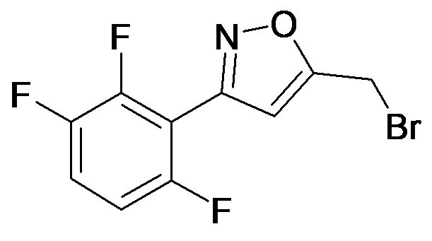 5-Bromomethyl-3-(2,3,6-trifluoro-phenyl)-isoxazole