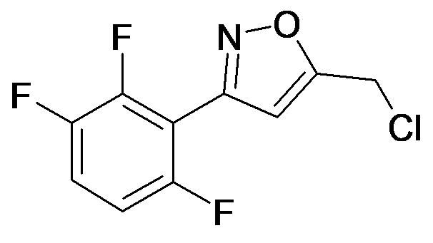 5-Chloromethyl-3-(2,3,6-trifluoro-phenyl)-isoxazole