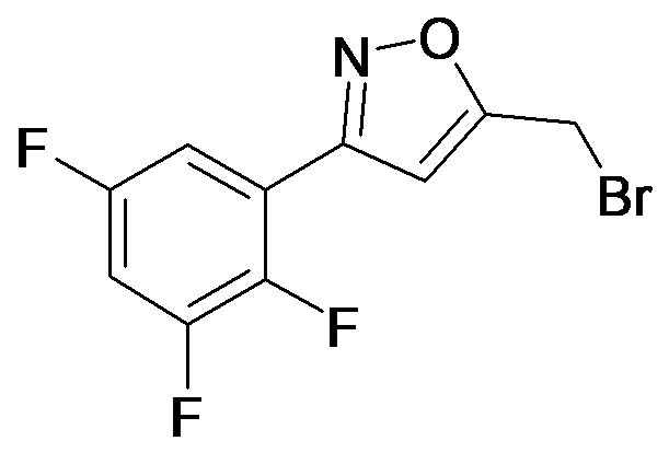 5-Bromomethyl-3-(2,3,5-trifluoro-phenyl)-isoxazole