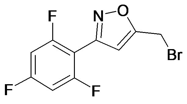 5-Bromomethyl-3-(2,4,6-trifluoro-phenyl)-isoxazole