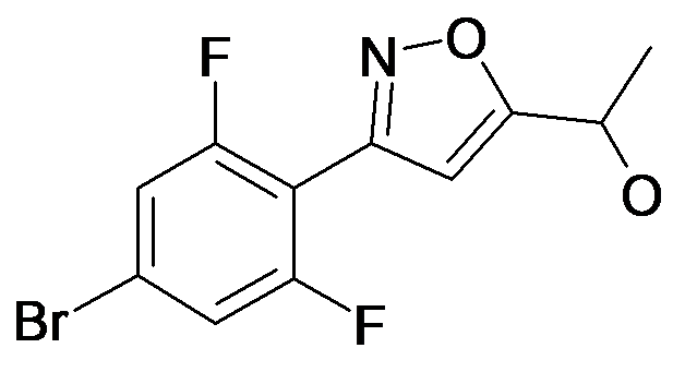 1-[3-(4-Bromo-2,6-difluoro-phenyl)-isoxazol-5-yl]-ethanol