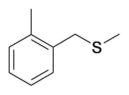 1-Methyl-2-methylsulfanylmethyl-benzene
