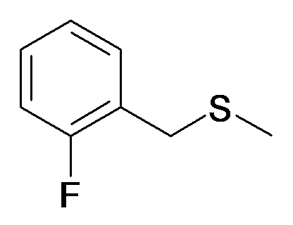 1-Fluoro-2-methylsulfanylmethyl-benzene