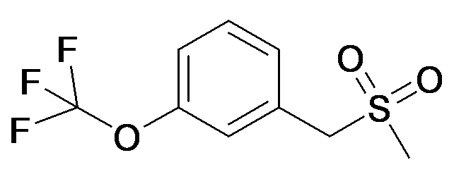 1-Methanesulfonylmethyl-3-trifluoromethoxy-benzene