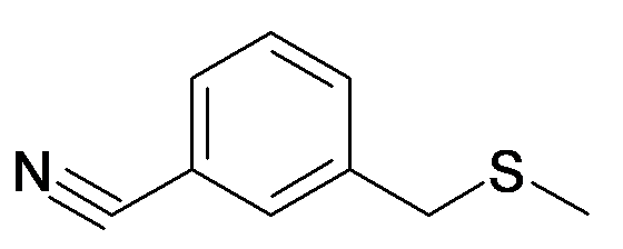 3-Methylsulfanylmethyl-benzonitrile