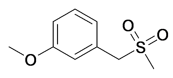 1-Methanesulfonylmethyl-3-methoxy-benzene