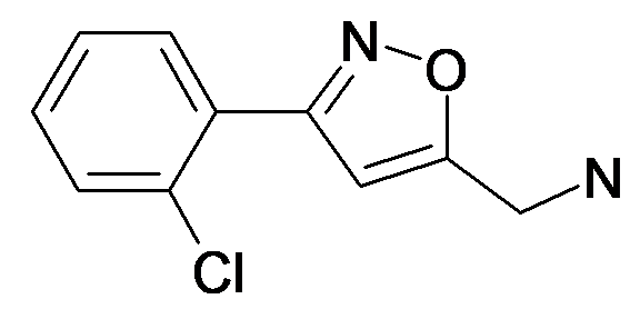 C-[3-(2-Chloro-phenyl)-isoxazol-5-yl]-methylamine