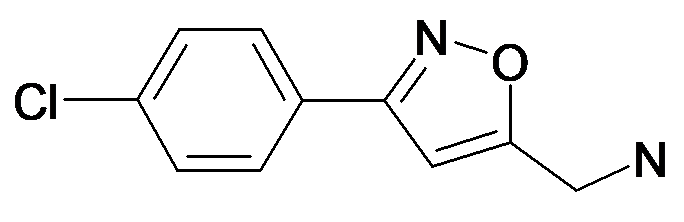 C-[3-(4-Chloro-phenyl)-isoxazol-5-yl]-methylamine