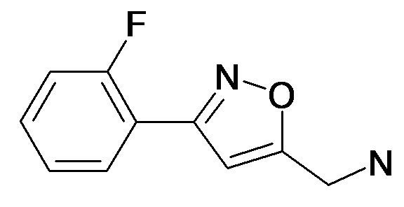 C-[3-(2-Fluoro-phenyl)-isoxazol-5-yl]-methylamine