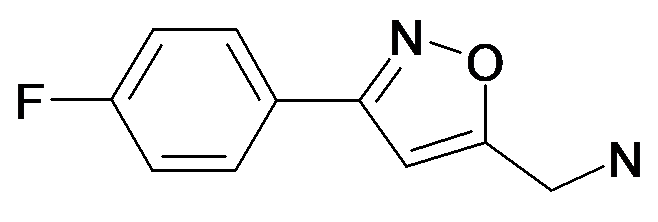 C-[3-(4-Fluoro-phenyl)-isoxazol-5-yl]-methylamine
