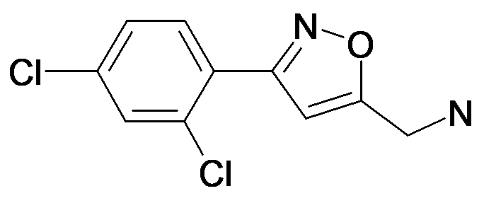 C-[3-(2,4-Dichloro-phenyl)-isoxazol-5-yl]-methylamine