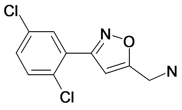 C-[3-(2,5-Dichloro-phenyl)-isoxazol-5-yl]-methylamine