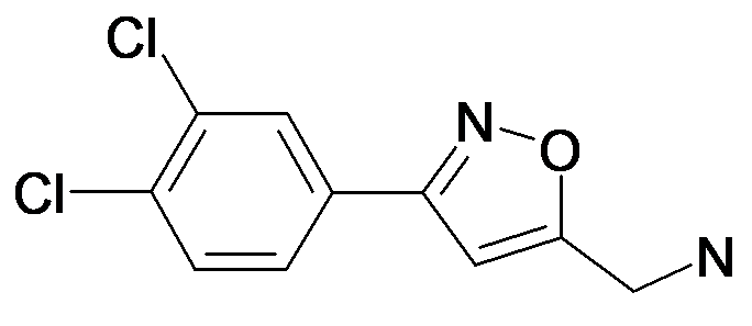 C-[3-(3,4-Dichloro-phenyl)-isoxazol-5-yl]-methylamine
