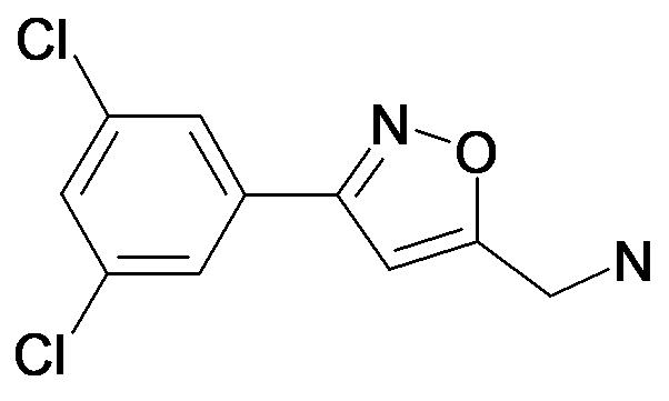 C-[3-(3,5-Dichloro-phenyl)-isoxazol-5-yl]-methylamine