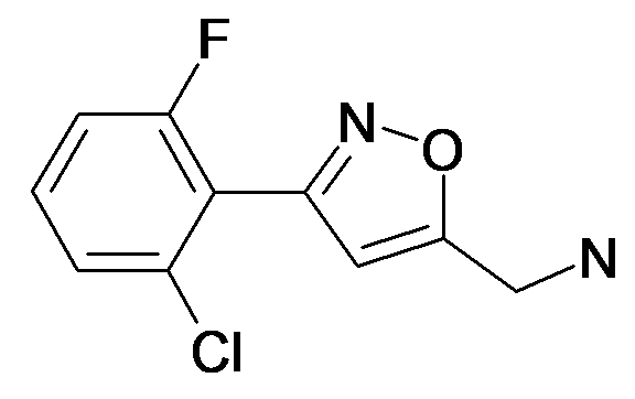 C-[3-(2-Chloro-6-fluoro-phenyl)-isoxazol-5-yl]-methylamine