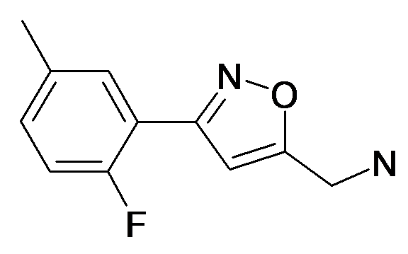 C-[3-(2-Fluoro-5-methyl-phenyl)-isoxazol-5-yl]-methylamine