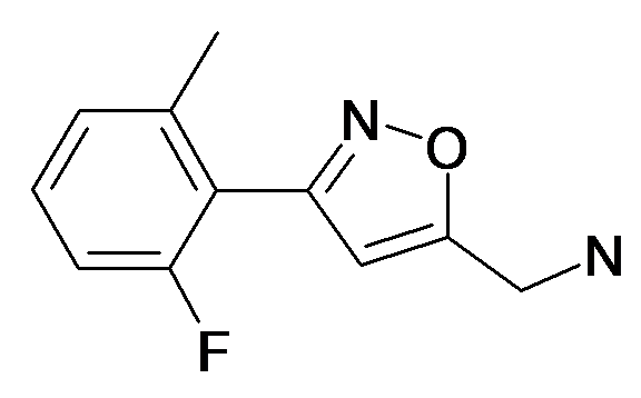 C-[3-(2-Fluoro-6-methyl-phenyl)-isoxazol-5-yl]-methylamine