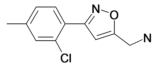 C-[3-(2-Chloro-4-methyl-phenyl)-isoxazol-5-yl]-methylamine