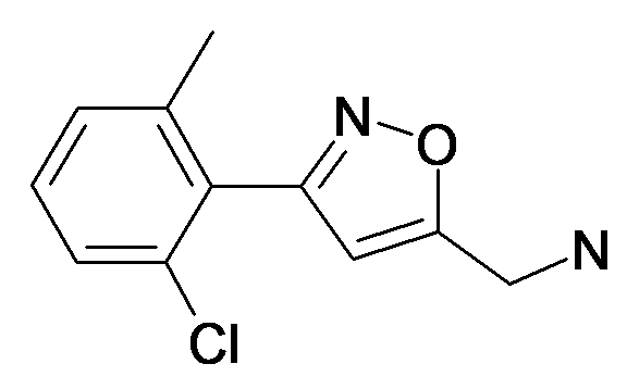 C-[3-(2-Chloro-6-methyl-phenyl)-isoxazol-5-yl]-methylamine