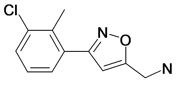 C-[3-(3-Chloro-2-methyl-phenyl)-isoxazol-5-yl]-methylamine