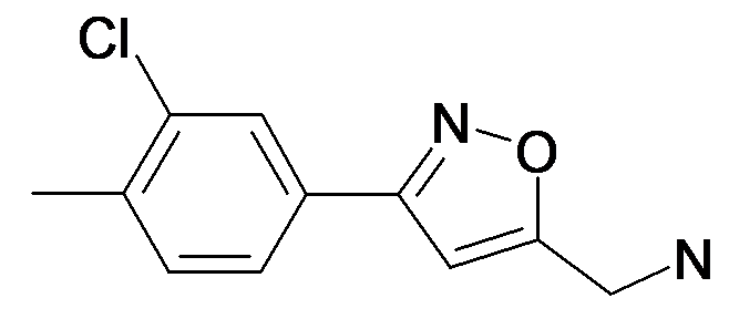 C-[3-(3-Chloro-4-methyl-phenyl)-isoxazol-5-yl]-methylamine