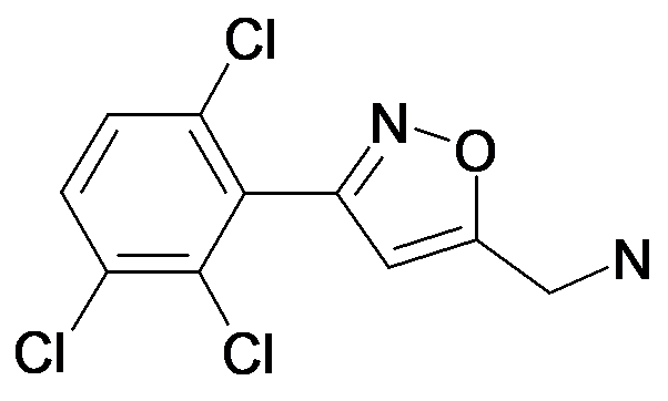 C-[3-(2,3,6-Trichloro-phenyl)-isoxazol-5-yl]-methylamine