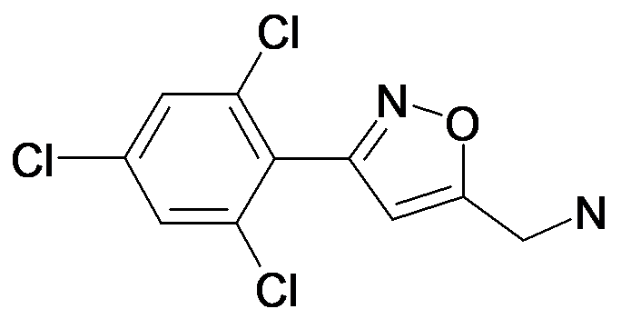 C-[3-(2,4,6-Trichloro-phenyl)-isoxazol-5-yl]-methylamine