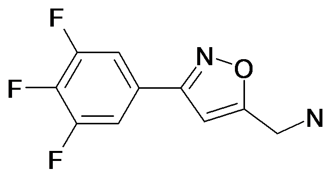C-[3-(3,4,5-Trifluoro-phenyl)-isoxazol-5-yl]-methylamine