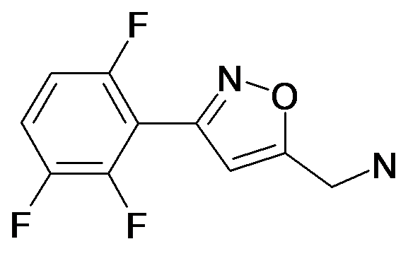 C-[3-(2,3,6-Trifluoro-phenyl)-isoxazol-5-yl]-methylamine