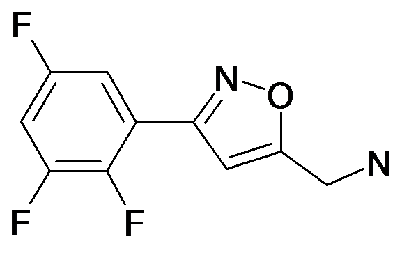 C-[3-(2,3,5-Trifluoro-phenyl)-isoxazol-5-yl]-methylamine