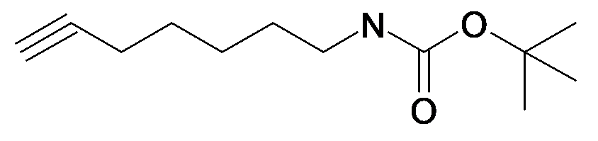Hept-6-ynyl-carbamic acid tert-butyl ester