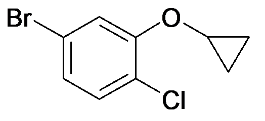 4-Bromo-1-chloro-2-cyclopropoxybenzene