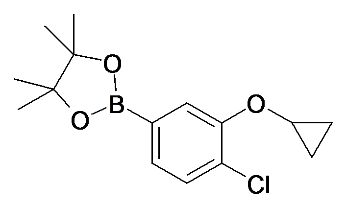 2-(4-Chloro-3-cyclopropoxyphenyl)-4,4,5,5-tetramethyl-1,3,2-dioxaborolane