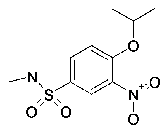4-Isopropoxy-N-methyl-3-nitro-benzenesulfonamide