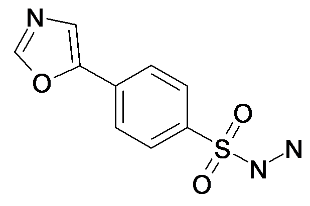 4-Oxazol-5-yl-benzenesulfonyl hydrazide