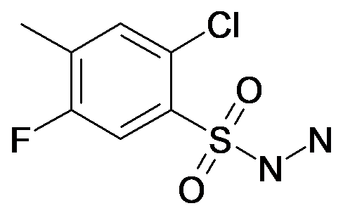 2-Chloro-4-fluoro-5-methyl-benzenesulfonyl hydrazide