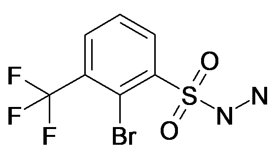 2-Bromo-3-trifluoromethyl-benzenesulfonyl hydrazide