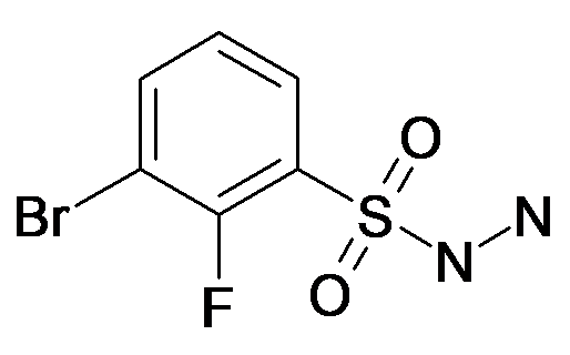 3-Bromo-2-fluoro-benzenesulfonyl hydrazide