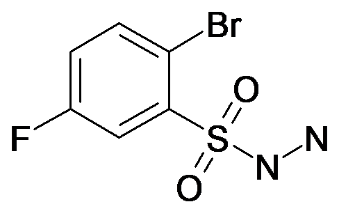 2-Bromo-5-fluoro-benzenesulfonyl hydrazide