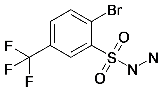 2-Bromo-5-trifluoromethyl-benzenesulfonyl hydrazide