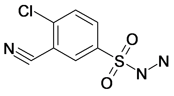4-Chloro-3-cyano-benzenesulfonyl hydrazide