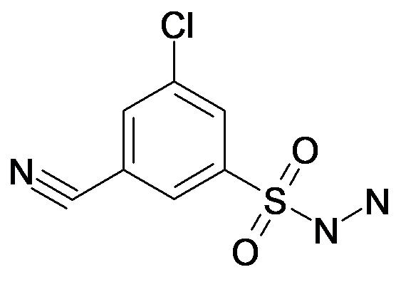 3-Chloro-5-cyano-benzenesulfonyl hydrazide
