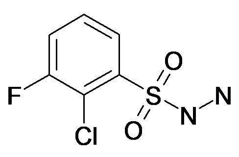 2-Chloro-3-fluoro-benzenesulfonyl hydrazide