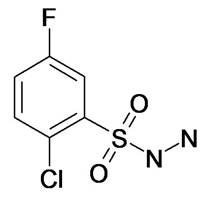 2-Chloro-5-fluoro-benzenesulfonyl hydrazide