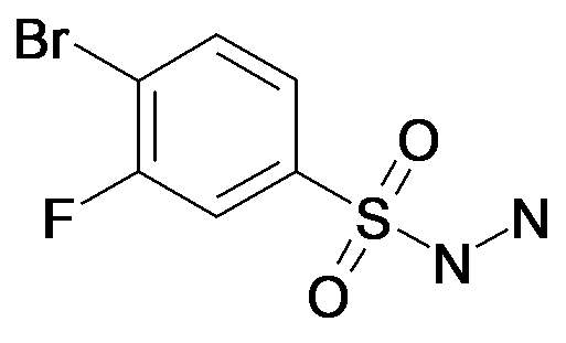 4-Bromo-3-fluoro-benzenesulfonyl hydrazide