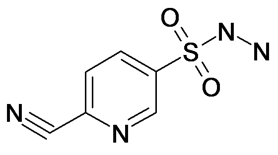 6-Cyano-pyridine-3-sulfonyl hydrazide