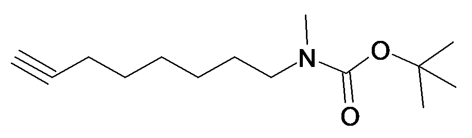 Methyl-oct-7-ynyl-carbamic acid tert-butyl ester