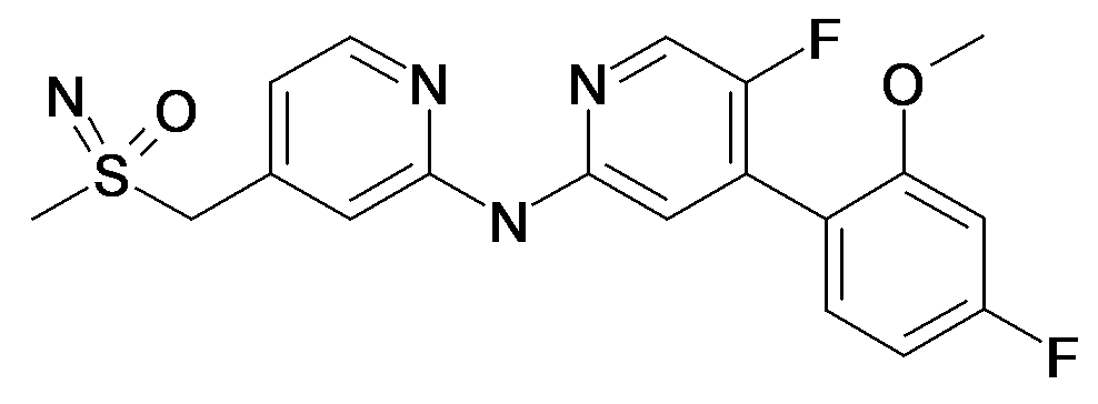 [5-Fluoro-4-(4-fluoro-2-methoxy-phenyl)-N-{4-[(S-methylsulfonimidoyl)methyl]pyridin-2-yl}pyridin-2-amine