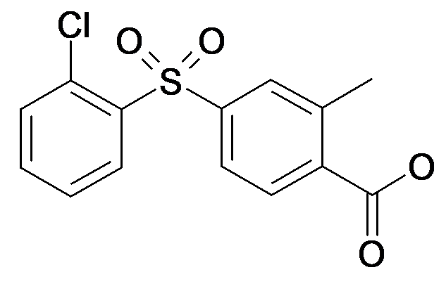 4-(2-Chloro-benzenesulfonyl)-2-methyl-benzoic acid