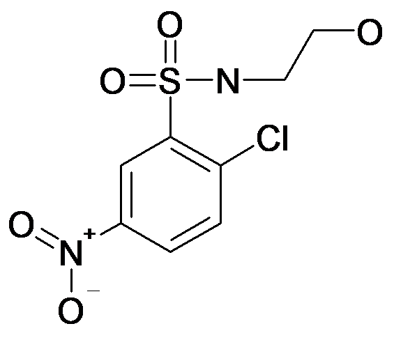 2-Chloro-N-(2-hydroxy-ethyl)-5-nitro-benzenesulfonamide